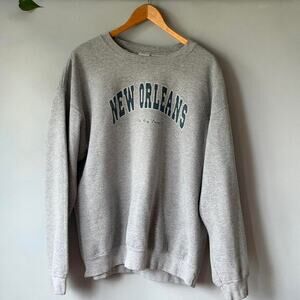 Gray New Orleans Sweatshirt (L)